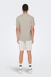 Onskian Pamuklu Regular Fit Düğmeli Erkek Polo Yaka T Shirt 22028694 BEJ