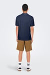 Onskian Pamuklu Regular Fit Düğmeli Erkek Polo Yaka T Shirt 22028694 LACİVERT