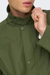 Onskosmo Regular Fit Ceket Yaka Erkek Mont 22031626 Olive