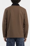 Onskosmo Regular Fit Kadife Yakalı Erkek Mont 22034856 KAHVE