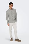 Onsmark Pamuklu Slim Fit Normal Bel Erkek Pantolon 22027773 TAŞ