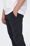 Onsmark Pamuklu Slim Fit Normal Bel Erkek Pantolon 22027773 KOYU LACIVERT