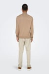 Onsmark Regular Fit Normal Bel Erkek Pantolon 22033199 BEJ