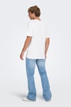 Onsmax % 100 Pamuk Regular Fit Bisiklet Yaka Erkek T Shirt 22025208 BEYAZ