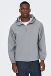 Onssean Regular Fit Kapüşon Yaka Erkek Mont 22036737 GRİ