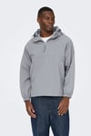 Onssean Regular Fit Kapüşon Yaka Erkek Mont 22036737 GRİ