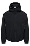 Onssean Regular Fit Kapüşon Yaka Erkek Mont 22036737 SİYAH
