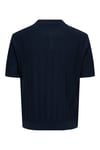 Onsthıjs Çizgili Regular Fit Kısa Kollu Erkek Polo Yaka T Shirt 22036558 LACİVERT
