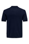 Onswyler Normal Kalıp Düğmeli Erkek Polo Yaka T Shirt 22022219 KOYU LACIVERT