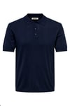 Onswyler Normal Kalıp Düğmeli Erkek Polo Yaka T Shirt 22022219 KOYU LACIVERT
