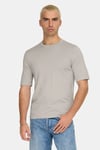 Onswyler Regular Fit Bisiklet Yaka Erkek T Shirt 22022928 AÇIK BEJ