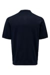 Onswyler Regular Fit Yarım Fermuarlı Erkek Polo Yaka T Shirt 22028606 KOYU LACIVERT