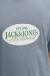 Originals Jorcatskills Pamuklu Regular Fit Bisiklet Yaka Erkek T Shirt 12297891 GRİ