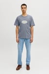 Originals Jorcatskills Pamuklu Regular Fit Bisiklet Yaka Erkek T Shirt 12297891 GRİ