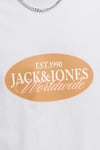 Originals Jorcatskills Pamuklu Regular Fit Bisiklet Yaka Erkek T Shirt 12297891 BEYAZ