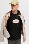 Originals Jorcatskills Pamuklu Regular Fit Bisiklet Yaka Erkek T Shirt 12297891 SİYAH