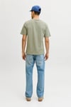 Originals Jorcatskills Pamuklu Regular Fit Bisiklet Yaka Erkek T Shirt 12297891 AÇIK YEŞİL