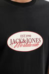 Originals Jorcatskills Pamuklu Regular Fit Bisiklet Yaka Erkek T Shirt 12297891 SİYAH