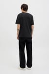 Originals Jordia Baskılı Pamuklu Relaxed Fit Bisiklet Yaka Erkek T Shirt 12286609 SİYAH