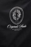 Originals Jordia Baskılı Pamuklu Relaxed Fit Bisiklet Yaka Erkek T Shirt 12286609 SİYAH