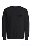Originals Jorlogo Pamuklu Relaxed Fit Logolu Bisiklet Yaka Erkek Sweat 12290659 SİYAH