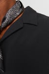 Originals Jorluke Pamuklu Relaxed Fit Kısa Kollu Poplin Erkek Gömlek 12255781 SİYAH