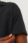 Originals Jorluke Pamuklu Relaxed Fit Kısa Kollu Poplin Erkek Gömlek 12255781 SİYAH