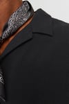 Originals Jorluke Pamuklu Relaxed Fit Kısa Kollu Poplin Erkek Gömlek 12255781 SİYAH