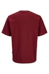 Originals Jornorrebro % 100 Pamuk Relaxed Fit Bisiklet Yaka Erkek T Shirt 12282892 BORDO