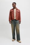 Originals Jornorrebro % 100 Pamuk Relaxed Fit Bisiklet Yaka Erkek T Shirt 12282892 KREM