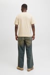 Originals Jornorrebro % 100 Pamuk Relaxed Fit Bisiklet Yaka Erkek T Shirt 12282892 KREM