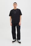 Originals Jornorrebro % 100 Pamuk Relaxed Fit Bisiklet Yaka Erkek T Shirt 12282892 SİYAH