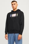 Originals Jorportland Pamuk Karışımlı Regular Fit Kapüşonlu Erkek Sweat 12262421 SİYAH