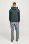 Originals Jorportland Pamuk Karışımlı Regular Fit Kapüşonlu Erkek Sweat 12262421 KOYU YEŞİL