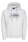 Originals Jorportland Pamuk Karışımlı Regular Fit Kapüşonlu Erkek Sweat 12262421 AÇIK GRİ
