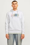 Originals Jorportland Pamuk Karışımlı Regular Fit Kapüşonlu Erkek Sweat 12262421 AÇIK GRİ