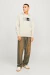 Originals Jorportland Pamuk Karışımlı Regular Fit Kapüşonlu Erkek Sweat 12262421 BEJ