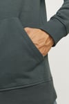 Originals Jorportland Pamuk Karışımlı Regular Fit Kapüşonlu Erkek Sweat 12262421 KOYU YEŞİL