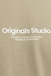 Originals Jorvesterbro Pamuklu Bisiklet Yaka Relaxed Fit Erkek T Shirt 12240121 VİZON