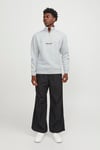 Originals Jorvesterbro Yarım Fermuarlı Relaxed Fit Erkek Sweat 12241777 AÇIK GRİ