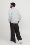 Originals Jorvesterbro Yarım Fermuarlı Relaxed Fit Erkek Sweat 12241777 AÇIK GRİ