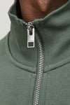 Originals Jorvesterbro Yarım Fermuarlı Relaxed Fit Erkek Sweat 12241777 YEŞİL