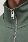 Originals Jorvesterbro Yarım Fermuarlı Relaxed Fit Erkek Sweat 12241777 YEŞİL