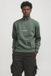 Originals Jorvesterbro Yarım Fermuarlı Relaxed Fit Erkek Sweat 12241777 YEŞİL
