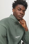 Originals Jorvesterbro Yarım Fermuarlı Relaxed Fit Erkek Sweat 12241777 YEŞİL