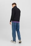 Originals Jorvesterbro Yarım Fermuarlı Relaxed Fit Erkek Sweat 12241777 SİYAH