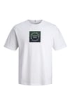 Originals Logolu Pamuklu Regular Fit Bisiklet Yaka Erkek T Shirt 12290856 BEYAZ