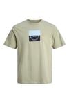 Originals Logolu Pamuklu Regular Fit Bisiklet Yaka Erkek T Shirt 12290856 AÇIK YEŞİL
