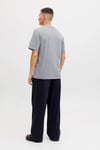 Originals Logolu Pamuklu Regular Fit Bisiklet Yaka Erkek T Shirt 12290856 GRİ