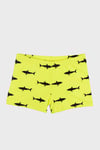 Pack Shark Desenli Erkek Çocuk Mayo Short SM20120111 SARI